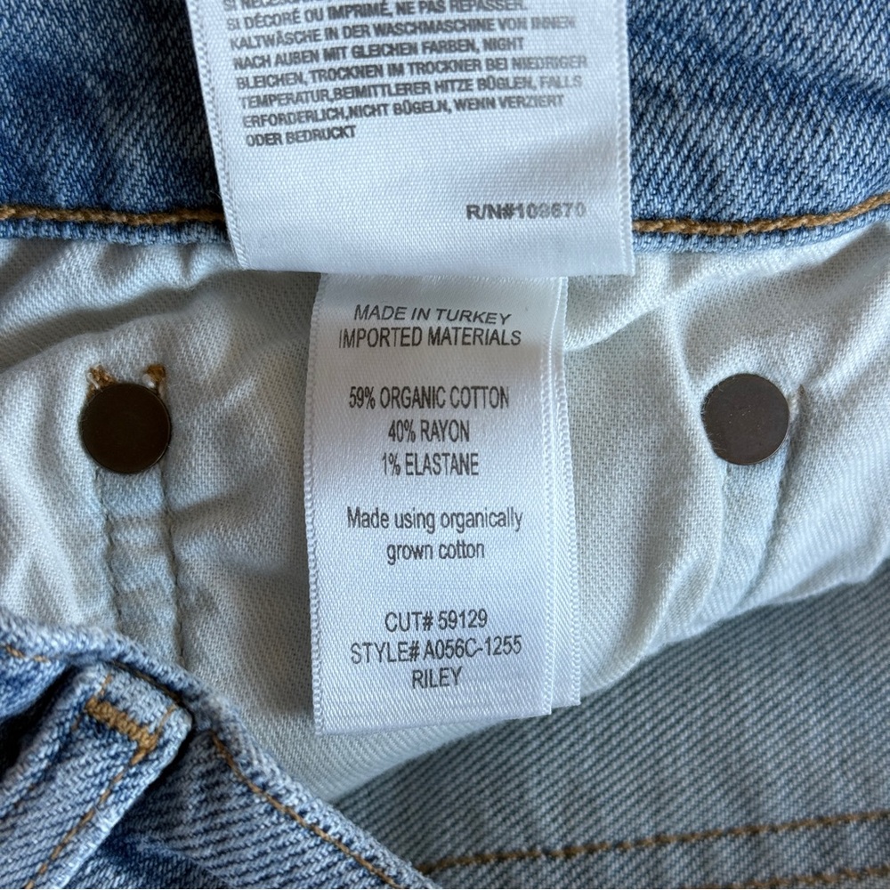 AGOLDE Riley High Rise Straight Crop size 27 - Picture 7 of 7